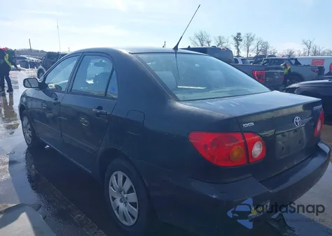 2004 Toyota Corolla Le z USA, uszkodzony, nr VIN 2T1BR38E84C299975
